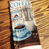 Colorful Classic Kitchen Towels Coffee